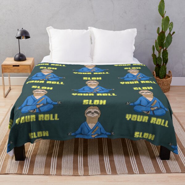 Item preview, jiu jitsu shirts slow your roll sloth mens brazilian designed and sold by ZackYanez.