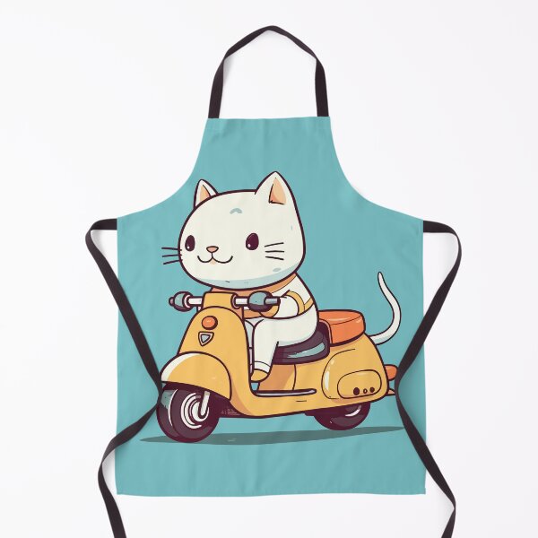 Item preview, Cat rides scooter designed and sold by jordygraph.
