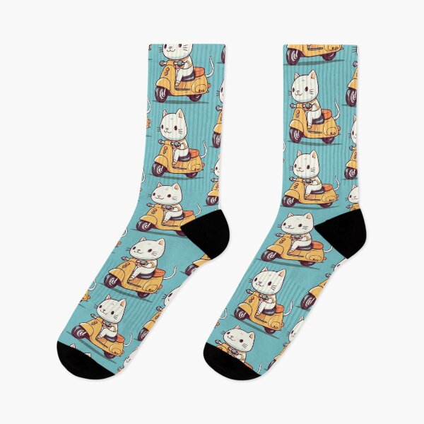 Item preview, Cat rides scooter designed and sold by jordygraph.