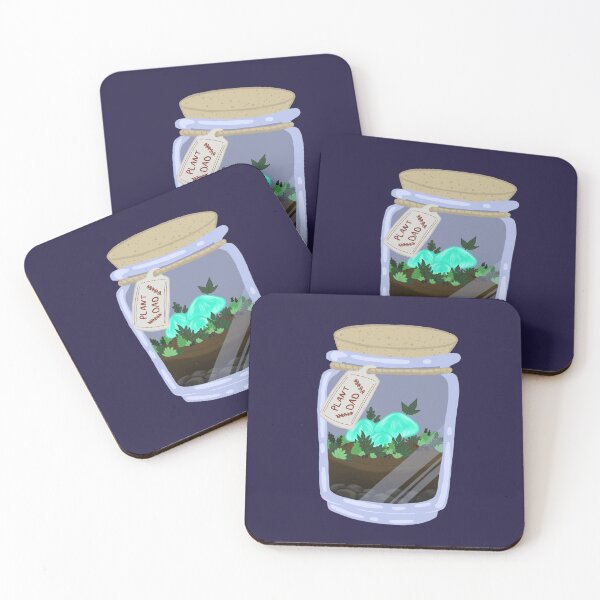 Item preview, Plant Dad Terrarium colourised (blue) designed and sold by Pretty-Sounds.