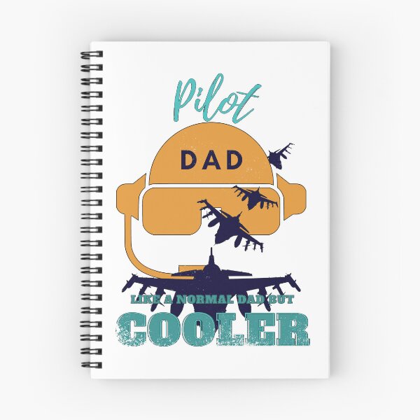 Item preview, Pilot dad like a normal dad but cooler designed and sold by Teescount.