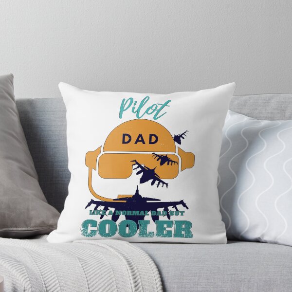 Item preview, Pilot dad like a normal dad but cooler designed and sold by Teescount.