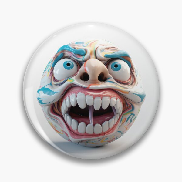 Item preview, Face Ball, Scary Madball, Nightmare Ball designed and sold by DeRosa3DDesigns.