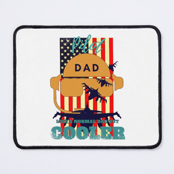 Item preview, Pilot dad like a normal dad but cooler designed and sold by Teescount.
