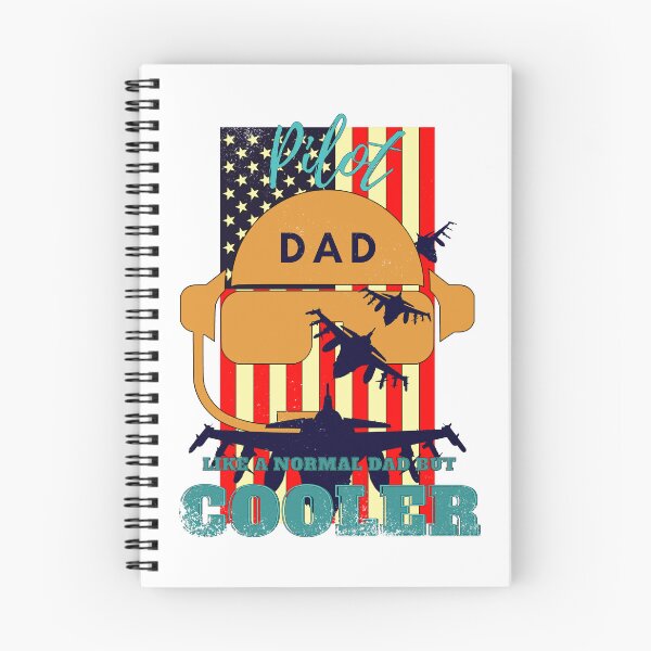 Item preview, Pilot dad like a normal dad but cooler designed and sold by Teescount.