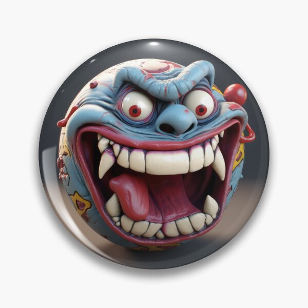 Item preview, Face Ball, Scary Madball, Nightmare Ball designed and sold by DeRosa3DDesigns.
