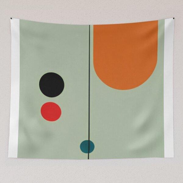 Item preview, Bauhaus inspired pattern designed and sold by Donkey's Salad.