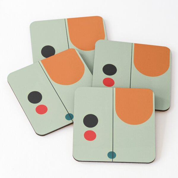 Item preview, Bauhaus inspired pattern designed and sold by Donkey's Salad.