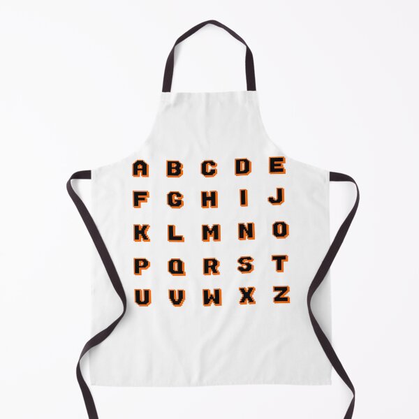 Item preview, Coleção A B C, letras pretos com laranja designed and sold by @Reikiama.