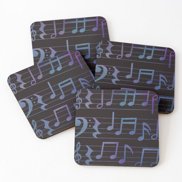Item preview, Galaxy music notes designed and sold by awsomepatterns.