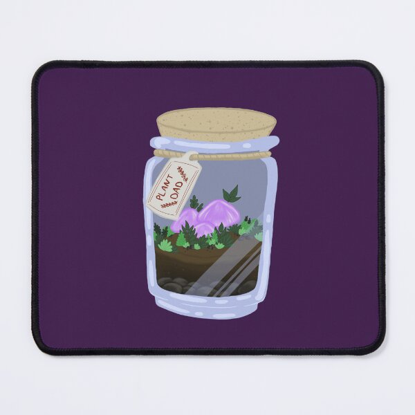 Item preview, Plant Dad Terrarium colourised (purple) designed and sold by Pretty-Sounds.