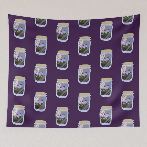 Item preview, Plant Dad Terrarium colourised (purple) designed and sold by Pretty-Sounds.