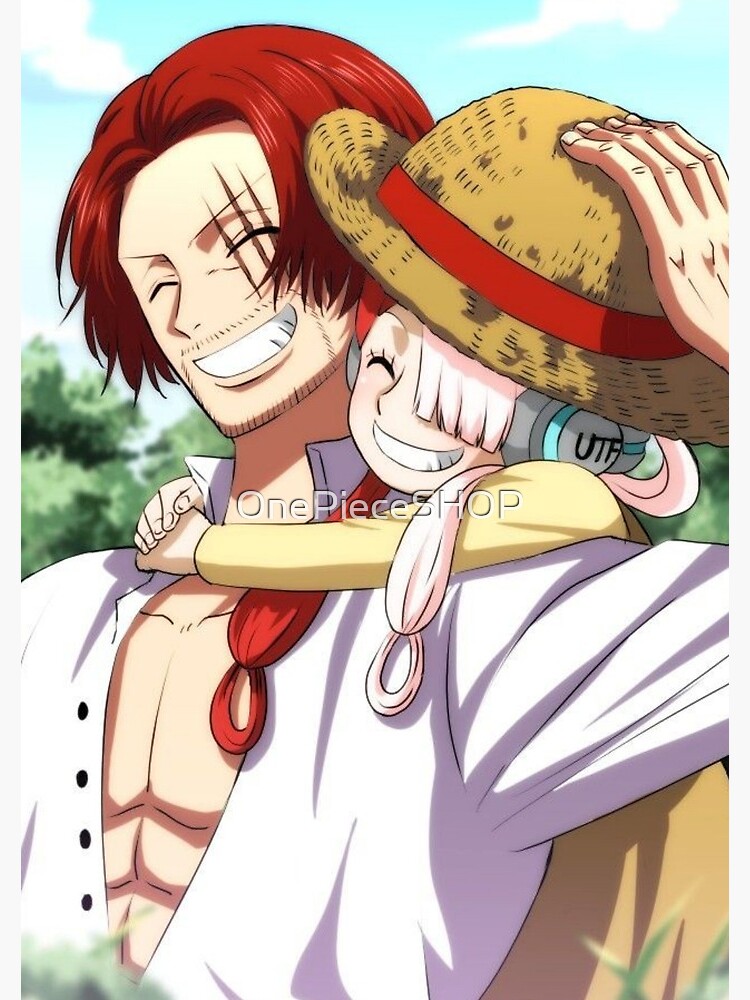 Uta and Shanks One piece Red