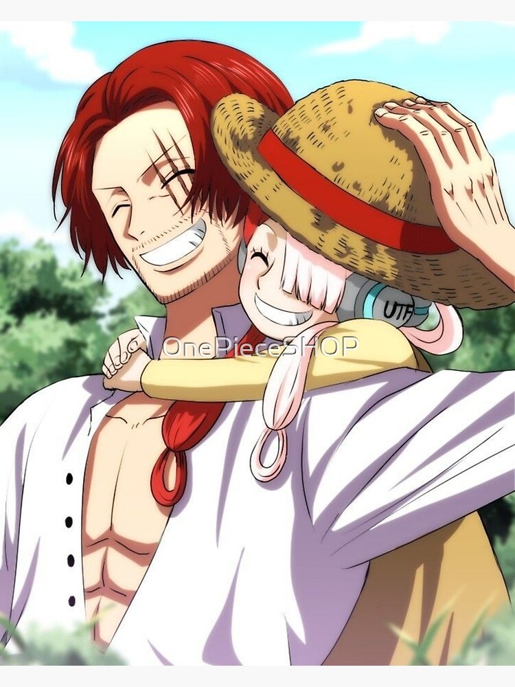 Uta and Shanks One piece Red