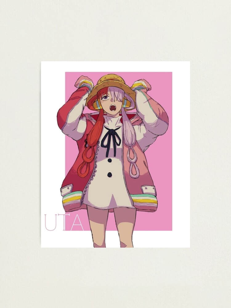 Uta One piece Red | Photographic Print