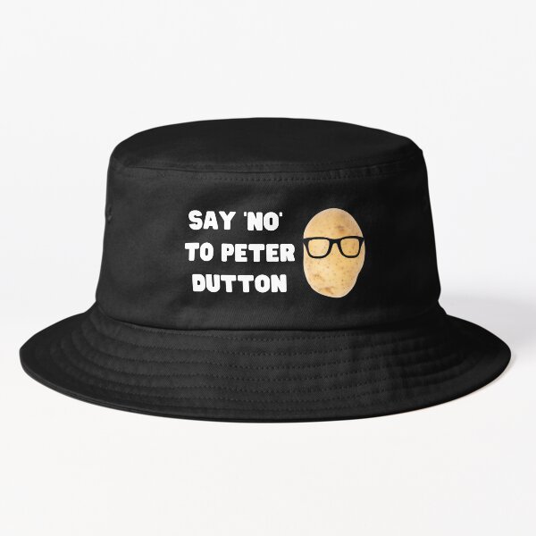 Vista previa del artículo con la obra «Di 'No' a Peter Dutton», diseñado y vendido por DazArtDesigns.