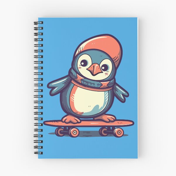 Artikelvorschau, Lustiger Pinguin auf dem Skateboard entworfen und verkauft von jordygraph.