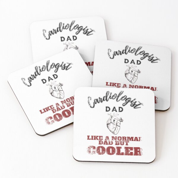 Item preview, Cardiologist dad like a normal dad but cooler designed and sold by Teescount.