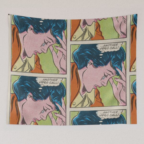 Item preview, Another Video Call comic panel designed and sold by MarkScicluna.