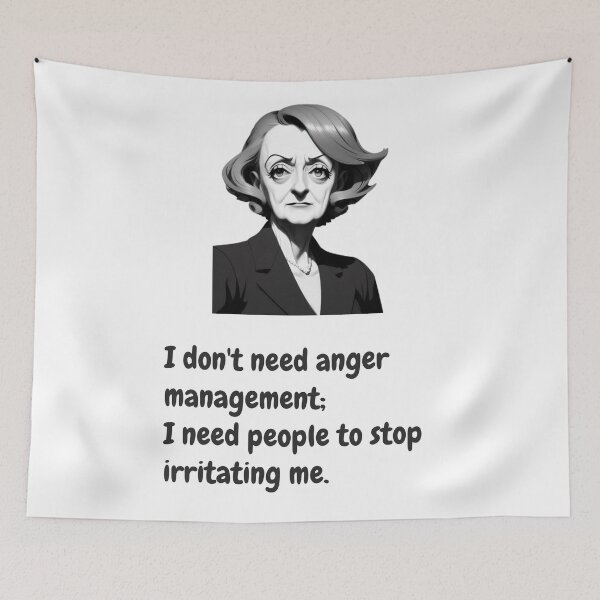 Item preview, I don't need anger management;  I need people to stop irritating me. designed and sold by Sunflower5576.