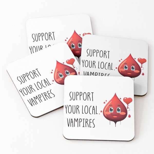 Item preview, Support Your Local Vampires designed and sold by HelArt.