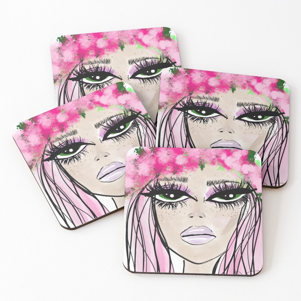Item preview, Coasters (Set of 4) designed and sold by HausofDolls.