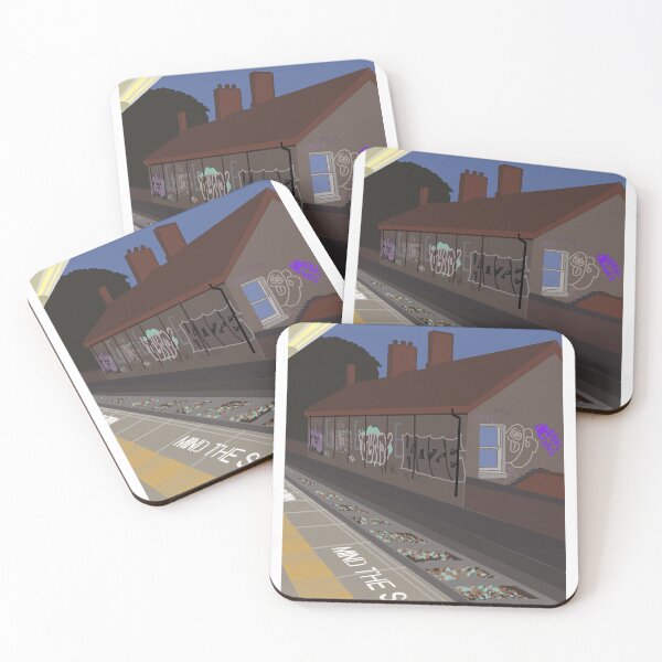 Item preview, Graffiti train station designed and sold by Leetheecreator.