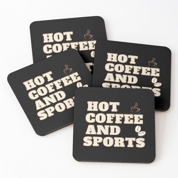 Item preview, Hot Coffee And Sports designed and sold by Classy-designs1.