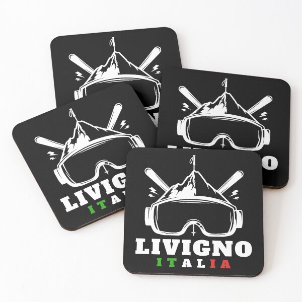 Item preview, Livigno Italy Ski Resort Retro Skiing Souvenir designed and sold by JackCurtis1991.