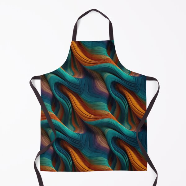 Item preview, Silk flow abstract organic pattern designed and sold by DyliDaily.