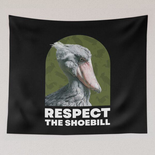Item preview, Respect The Shoebill Schuhschnabel Vogel designed and sold by MooonTees.