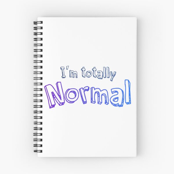 Item preview, I'm totally normal. designed and sold by batkev83.