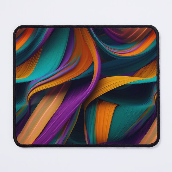 Item preview, Silk flow 3 abstract organic pattern designed and sold by DyliDaily.