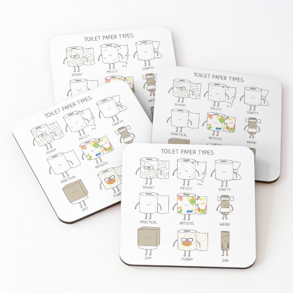 Item preview, Toilet Paper Types designed and sold by VictoriaCastro.