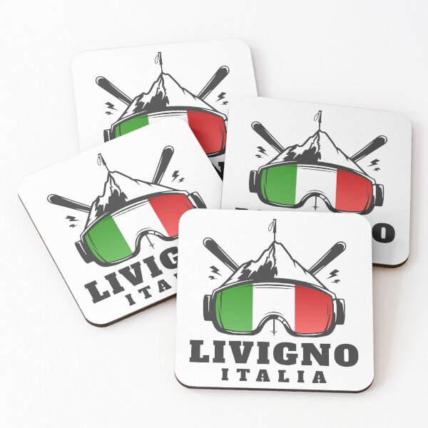 Item preview, Livigno Italy Ski Resort Retro Skiing Souvenir Dark designed and sold by JackCurtis1991.