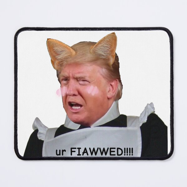 Item preview, catboy maid femboy donald trump designed and sold by paintedpicayune.
