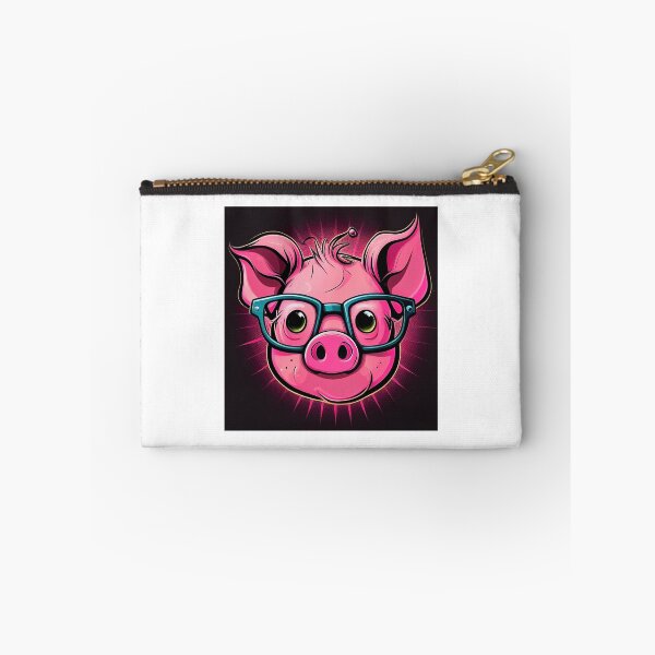 Item preview, Cute and Sassy Funny Pig Head Face designed and sold by omalleyangelo.