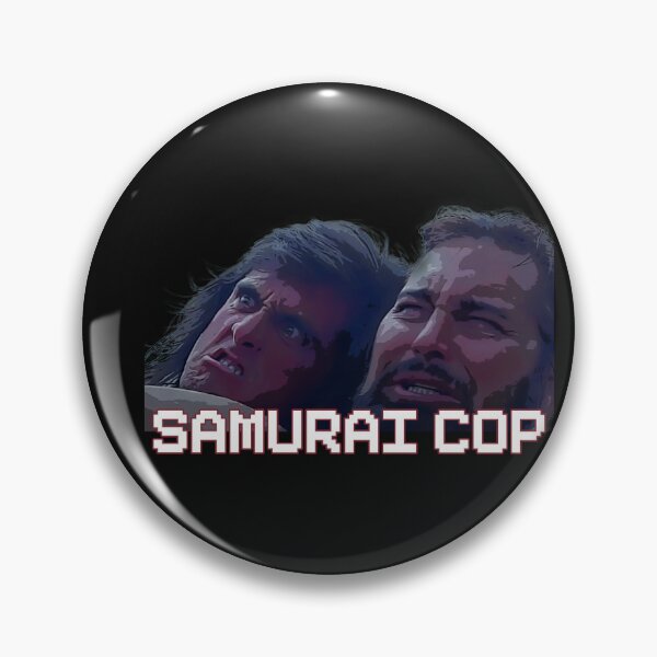 Item preview, Samurai Cop and Yamashita fight designed and sold by SvarunPogani.
