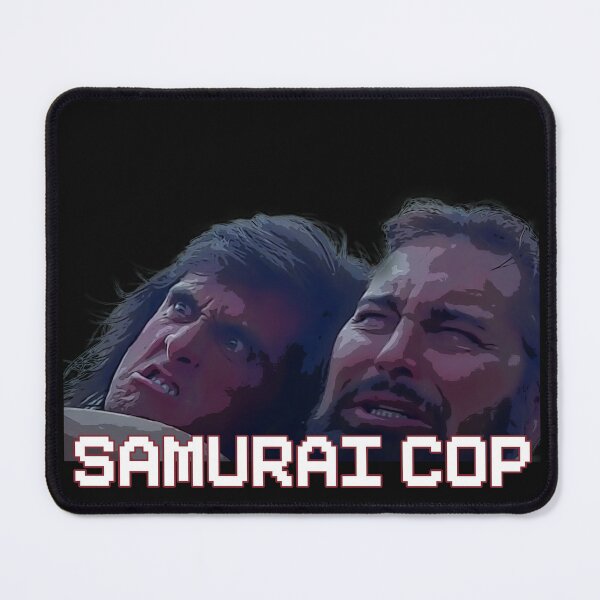 Item preview, Samurai Cop and Yamashita fight designed and sold by SvarunPogani.