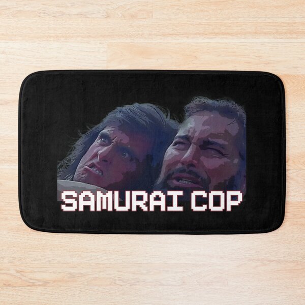 Item preview, Samurai Cop and Yamashita fight designed and sold by SvarunPogani.