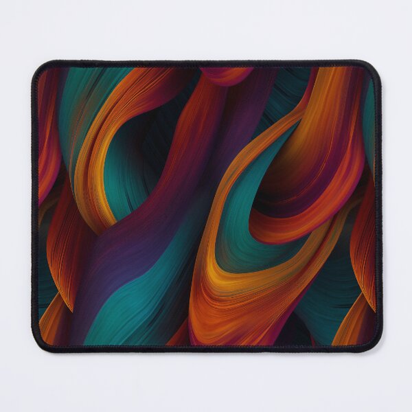 Item preview, Silk flow 4 abstract organic pattern designed and sold by DyliDaily.