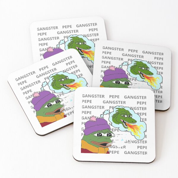Item preview, Gangster Pepe Funny Frog Memes designed and sold by omalleyangelo.