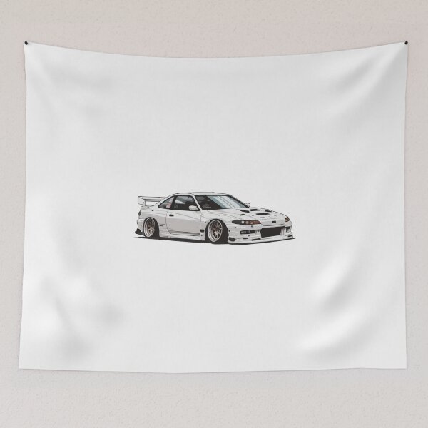 Item preview, White Silvia S15 designed and sold by crabas.