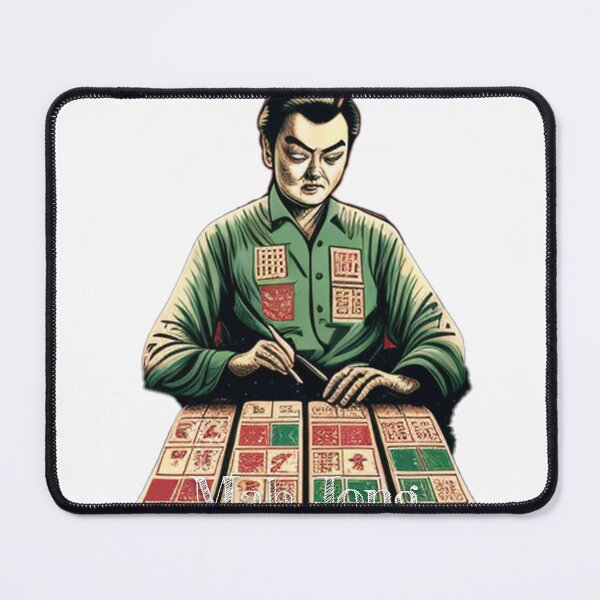 Item preview, Mahjong Mischief Anime Antics designed and sold by tengamerx.