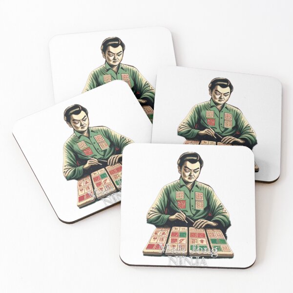 Item preview, Mahjong Mischief Anime Antics designed and sold by tengamerx.