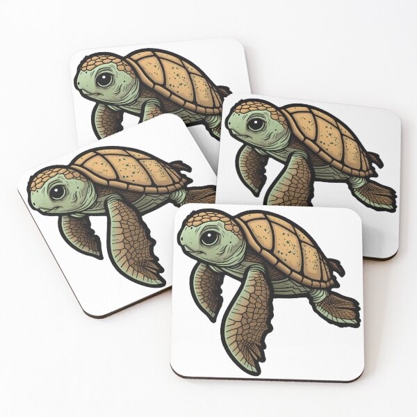 Item preview, Cute Sea Turtle designed and sold by InkVibe.