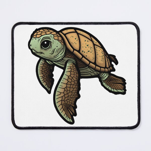Item preview, Cute Sea Turtle designed and sold by InkVibe.