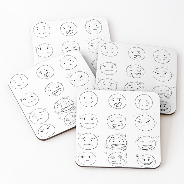Item preview, emoticon face designed and sold by 236Reel.