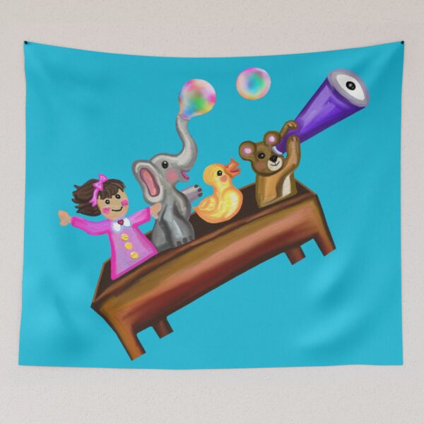 Item preview, Childhood Imaginary Flying Toy Box designed and sold by Deborah Camp.