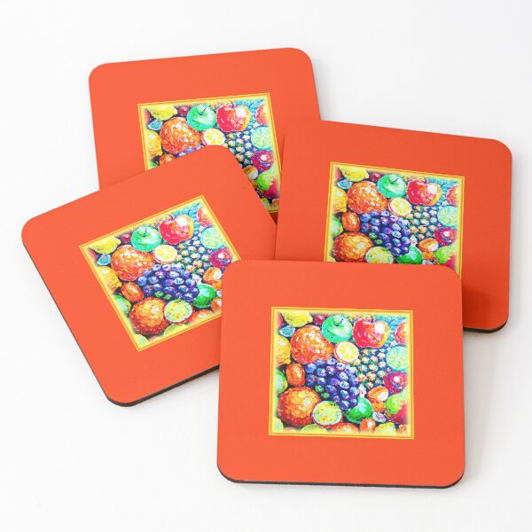 Item preview, Vibrant Mixture of Fruits Painting. Buy Now designed and sold by Health And Fitness Posts e-Store.
